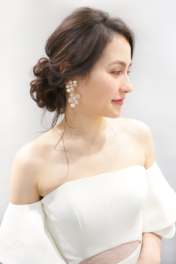 RENTAL][June Bud Pearl Earrings Gold]by ElizabethBower