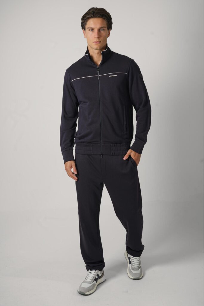 MONCLER APERTA FULL ZIP NAVY - Jurgen