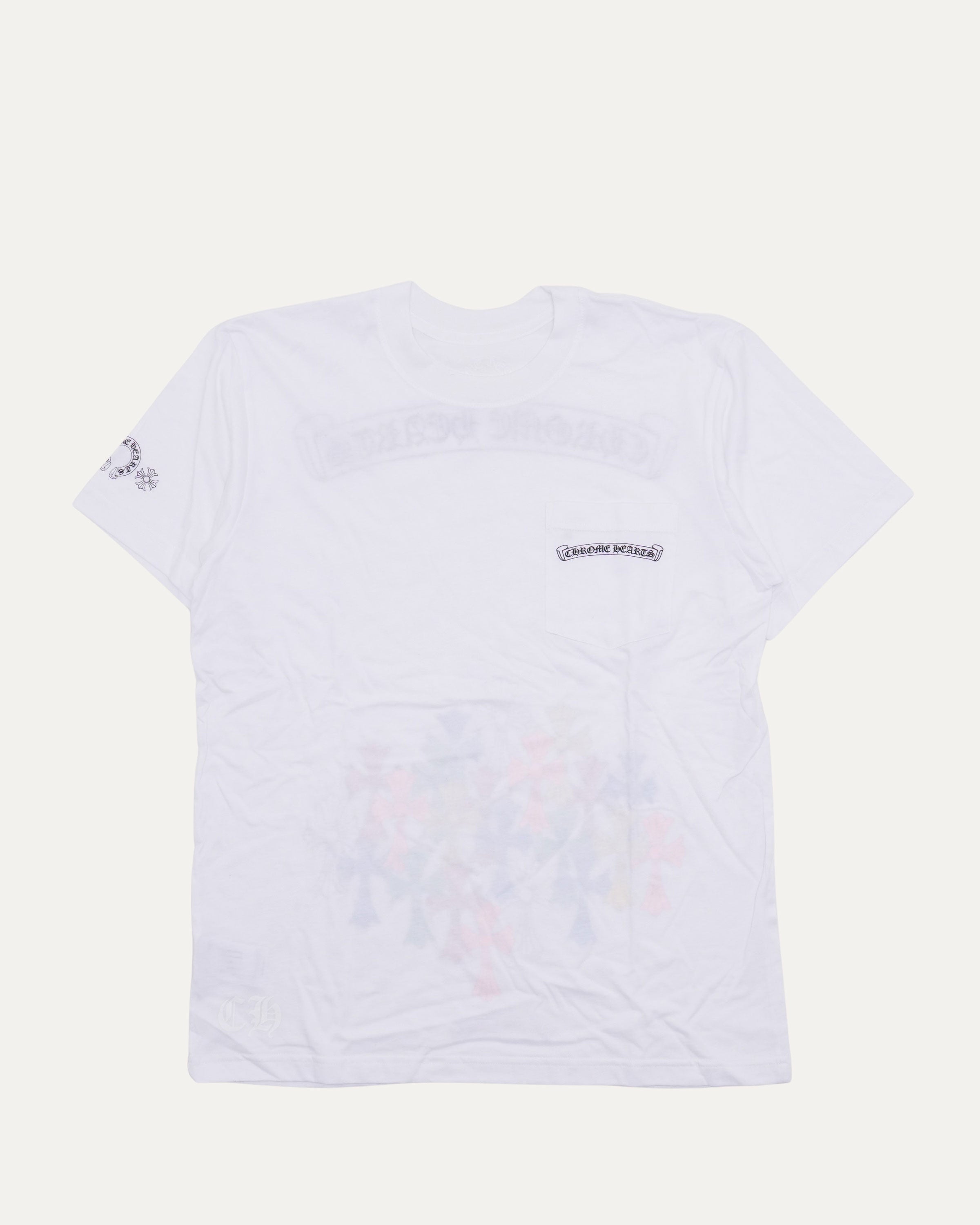 Chrome Hearts Multicolor Cross Pocket T-Shirt – Justin Reed
