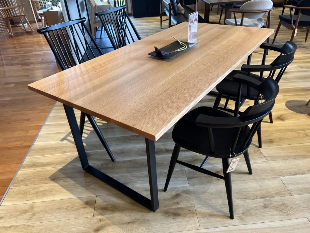 柏木工・オーダーテーブル・ironアイアン脚仕様 | 住賓館オフィシャル