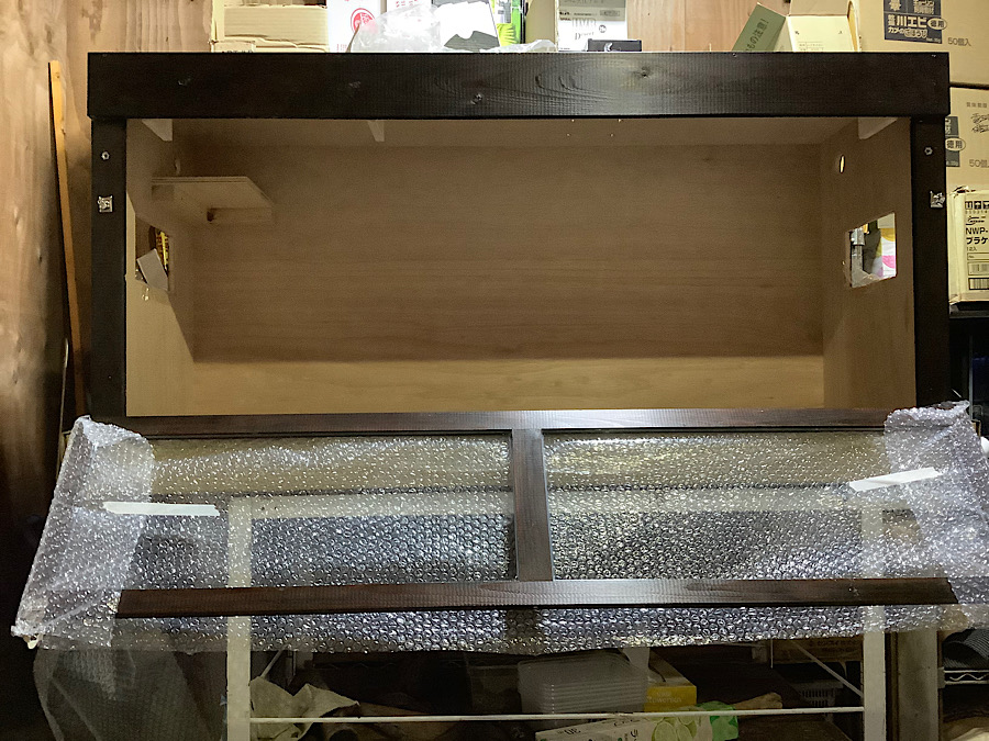 かめぢから飼育セット120㎝特注こげ茶/ZOOMED – 完全予約制 かめぢから