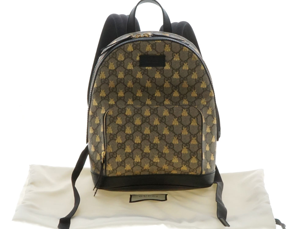 GUCCI【グッチ】427042/GGスプリームビー（ハチ）バックパック