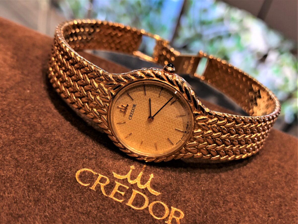 セイコー【SEIKO】クレドール 18金無垢 レディースウォッチ SF70