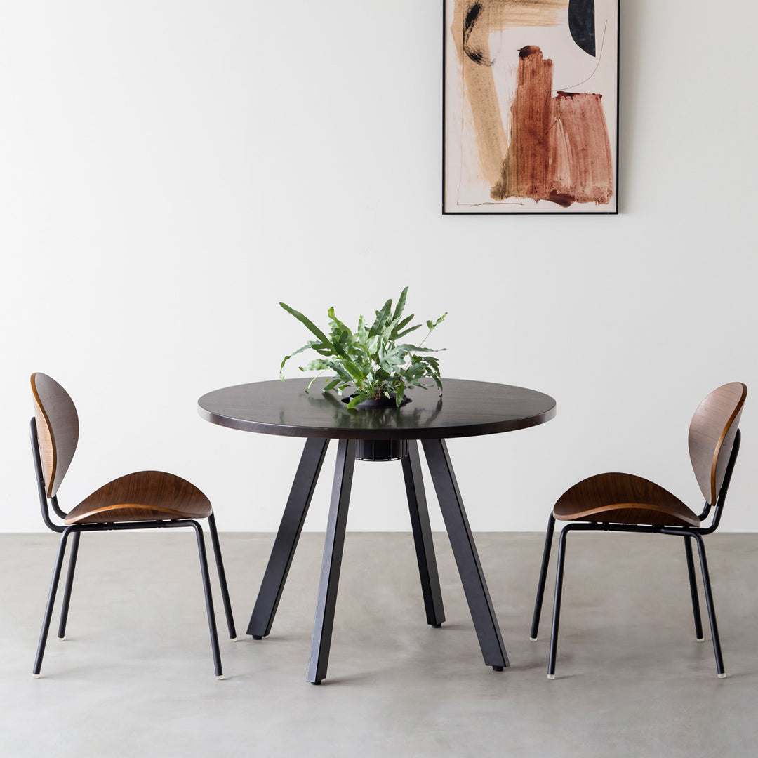 aki)KANADEMONOテーブル CTB-K49R-PIN4-SUS KANADEMONO