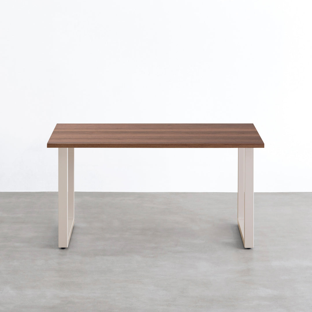 THE TABLE / ウォルナット × Colored Steel 全8色 NATURE – KANADEMONO