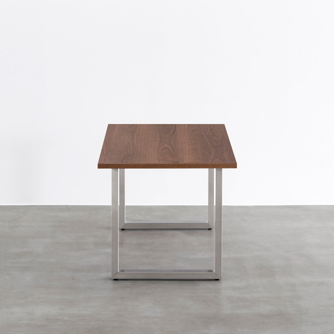 THE TABLE / ウォルナット × Stainless – KANADEMONO