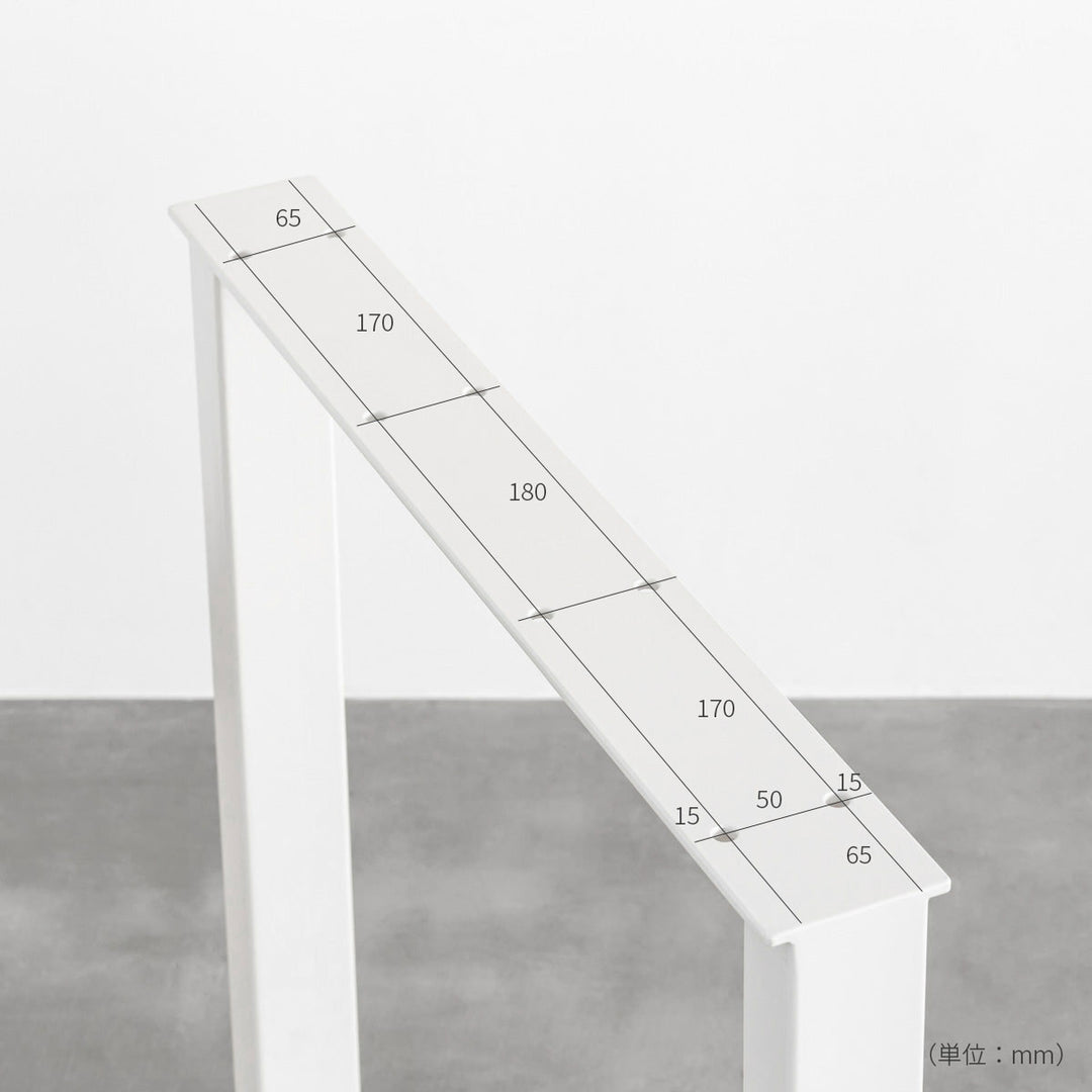 THE LEGS / スクエア × White Steel / 2脚セット – KANADEMONO