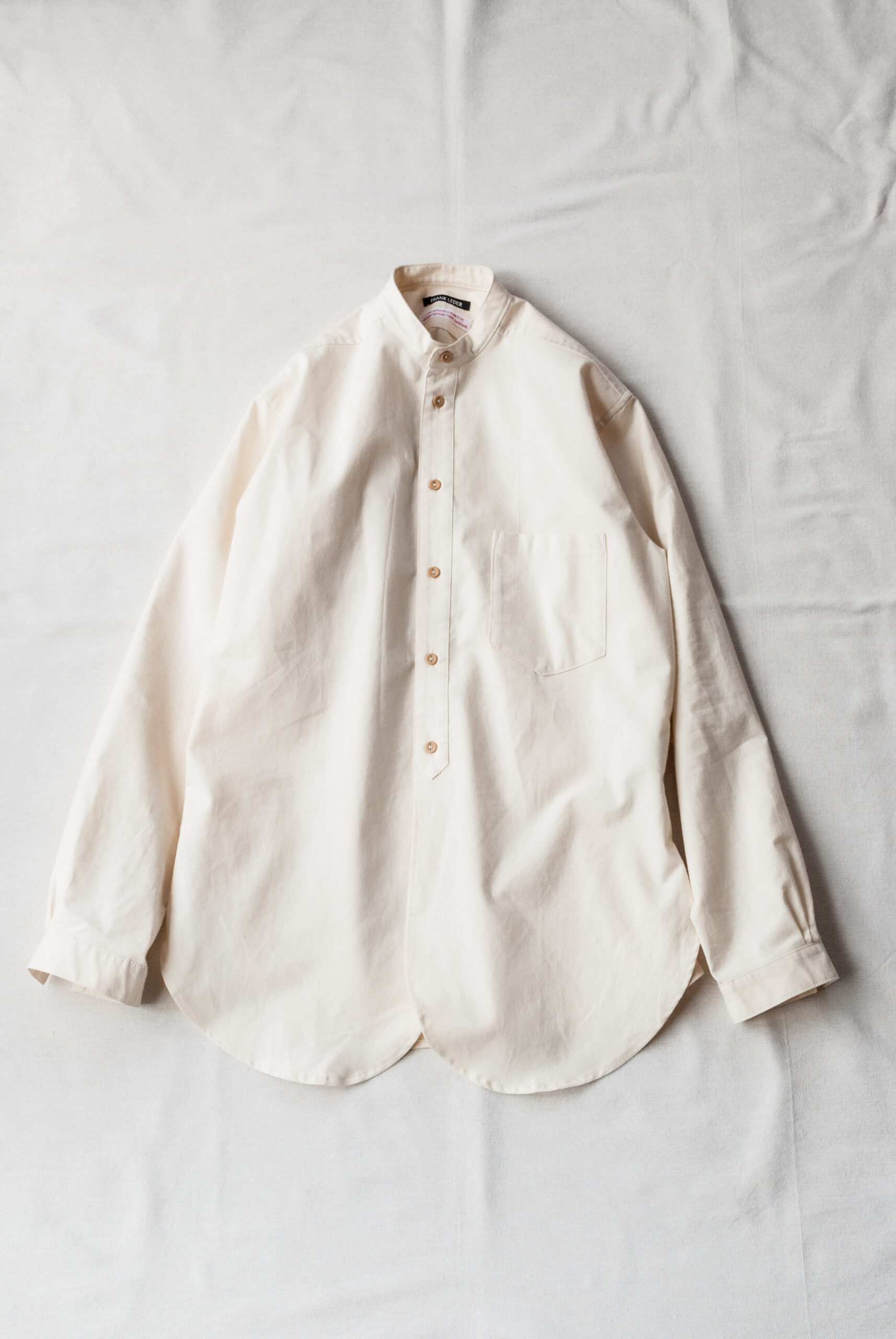 Frank Leder 60's German Military Bedsheet Old Style Stand Collar