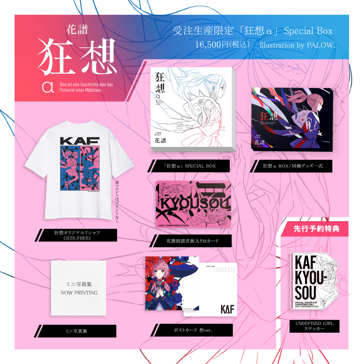 3rd Album「狂想」先行予約発売決定！ | NEWS | 花譜 Official Website