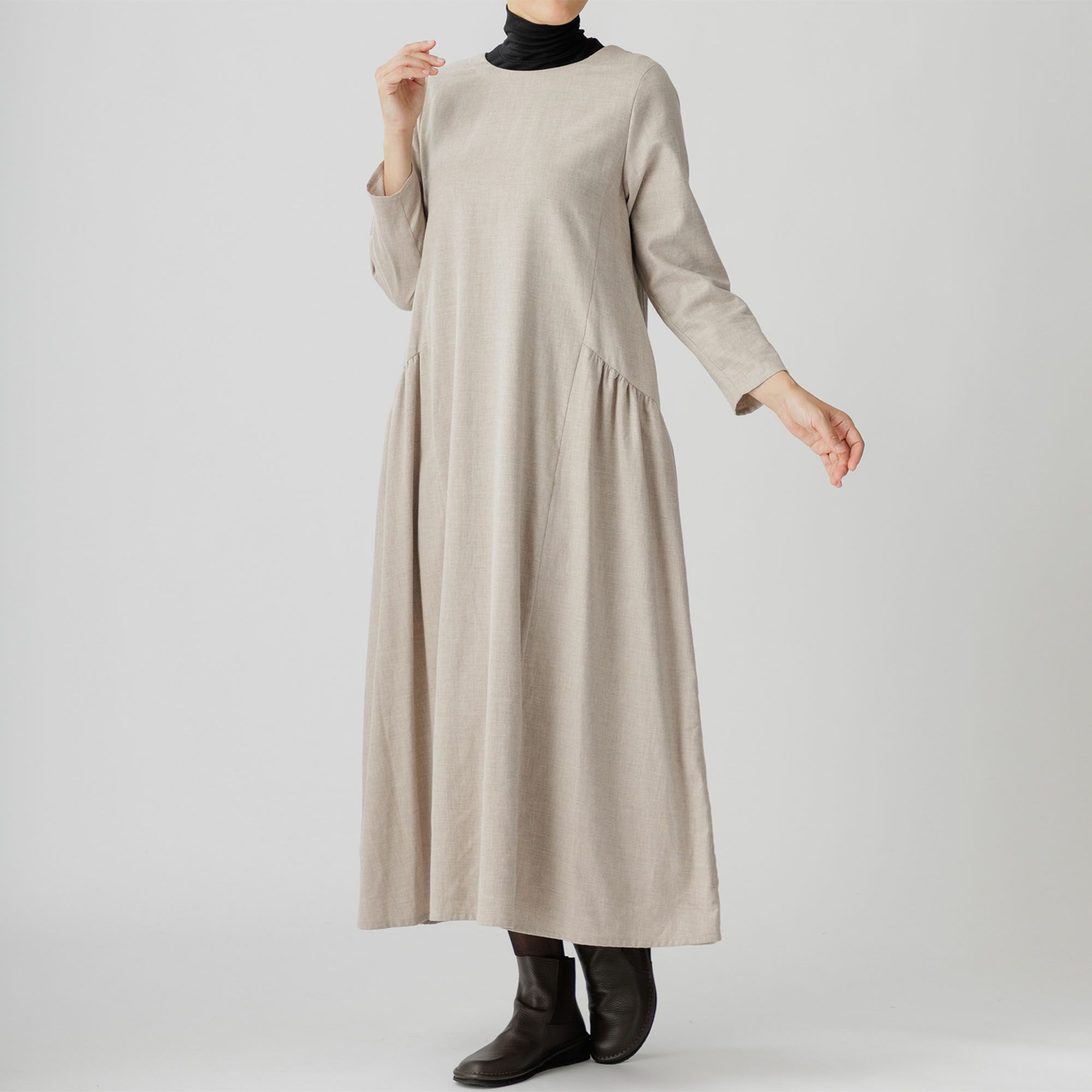 サイドギャザーワンピース 503-02 Series | かぐらやONLINE SHOP