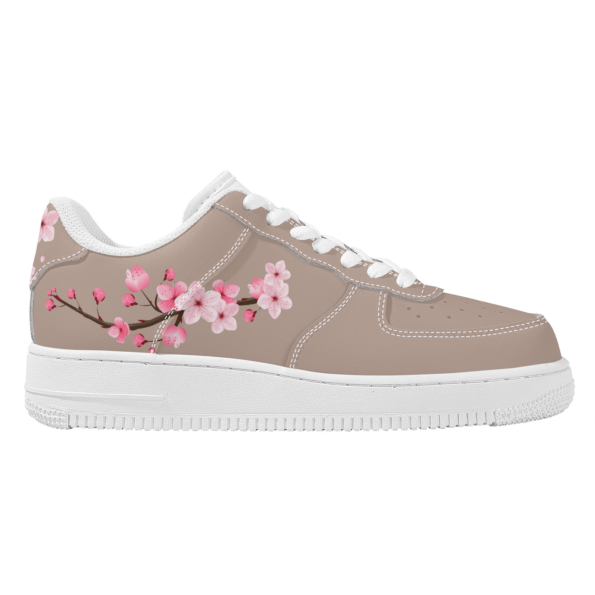 Cherry Blossom Low-Top Unisex Sneaker - Minimalist Japanese Art