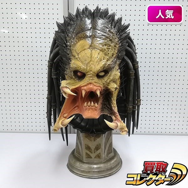 買取】サイドショウ ライフサイズバスト AVP2 エイリアンVS.プレデター
