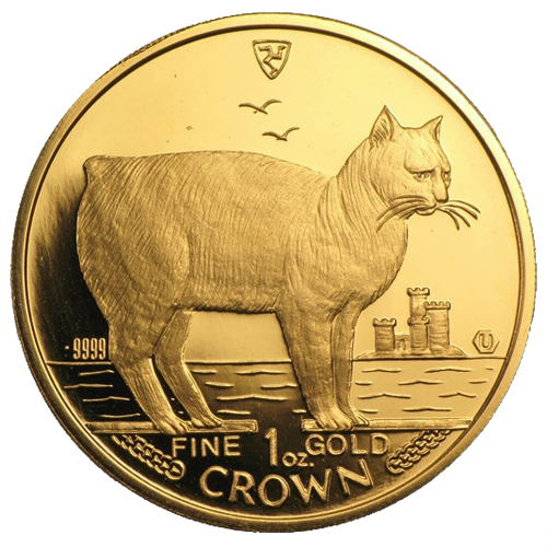 マン島キャット金貨 1988年を最高額相場で売るならディアスワタナベ