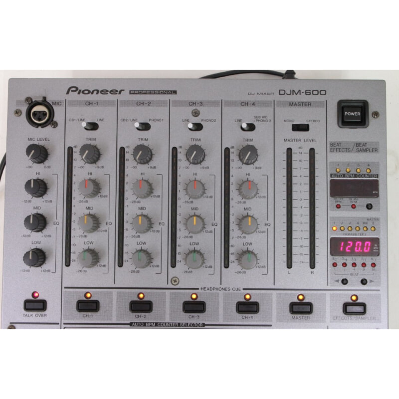 買取実績 |Pioneer/パイオニア 〇 DJM-600 ディスコ／クラブ DJ用