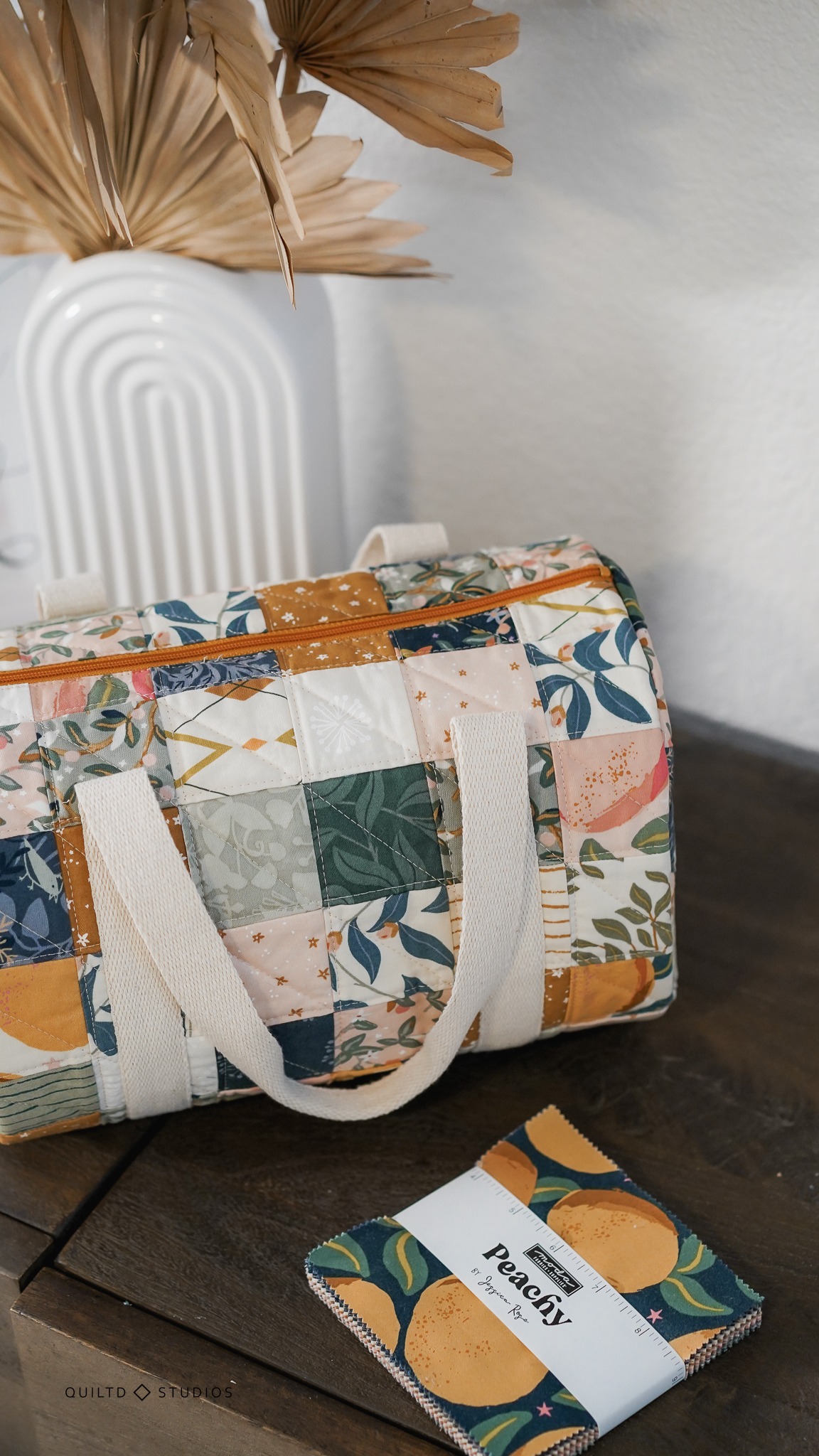 Round Duffel Bag Free Pattern by Jessica Rose
