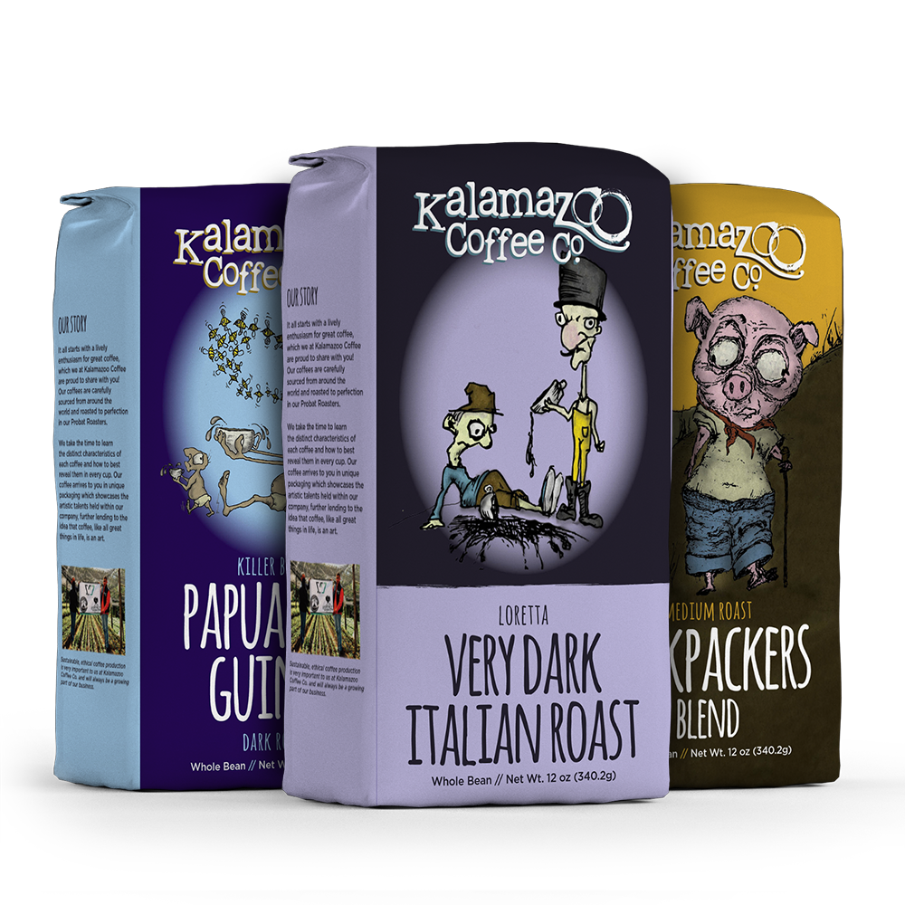 6-12oz. Bags - Monthly Coffee Subscription - Kalamazoo Coffee Company