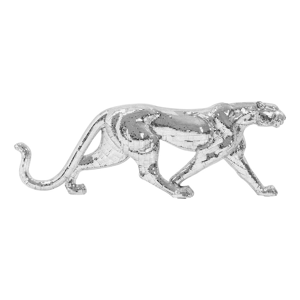 レオパード モザイク 95cm デコオブジェ - オブジェ・置物の通販