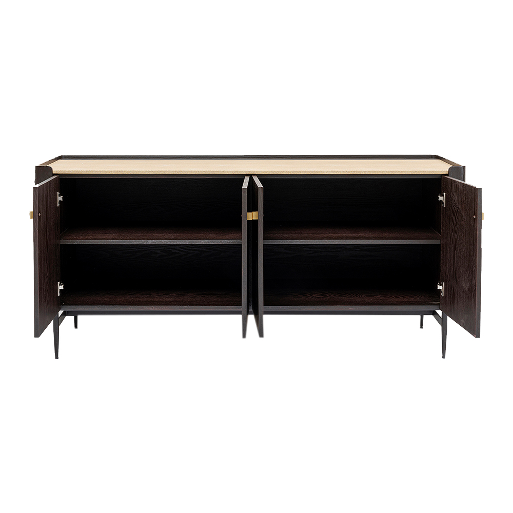 廃番】ミラノ180cm サイドボード - リビングボード・キャビネットの