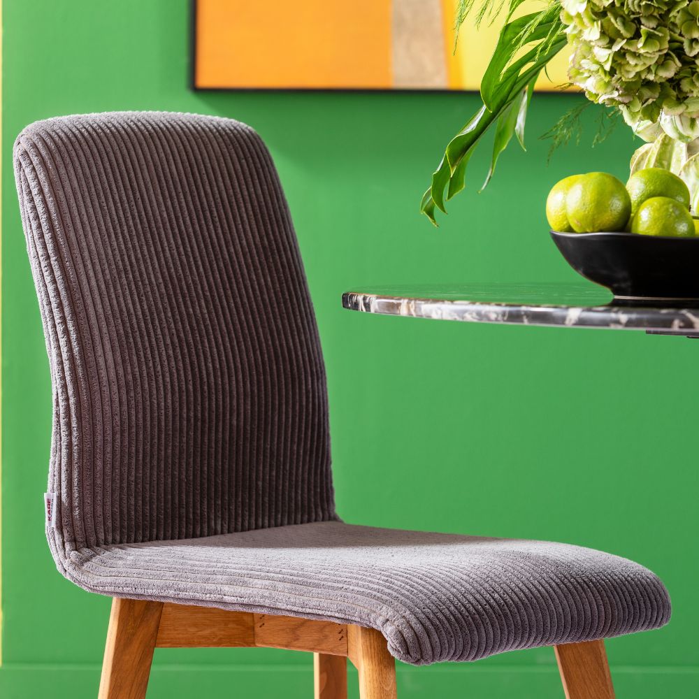 ララコード グレー ダイニングチェア - ダイニングチェアの通販