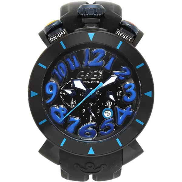 レンタル商品【MM48】GaGaMILANO マヌアーレ48 クロノグラフ｜カリトケ