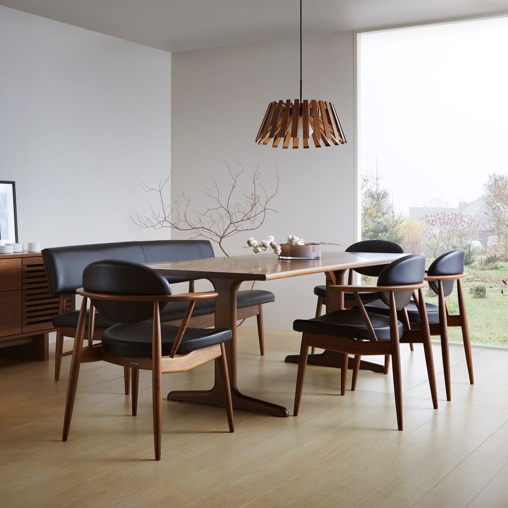 BOSS STYLE ダイニングチェア EDC52W(ウォールナット) – 柏木工株式