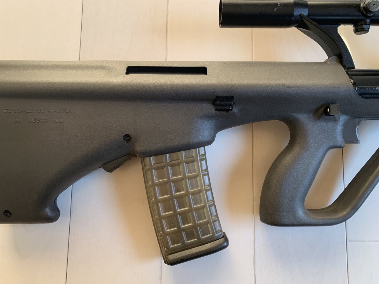 JAC / STEYR AUG/A1 – ( ˘ω˘ )、.｡oO(三連休に一度くらいはブログを