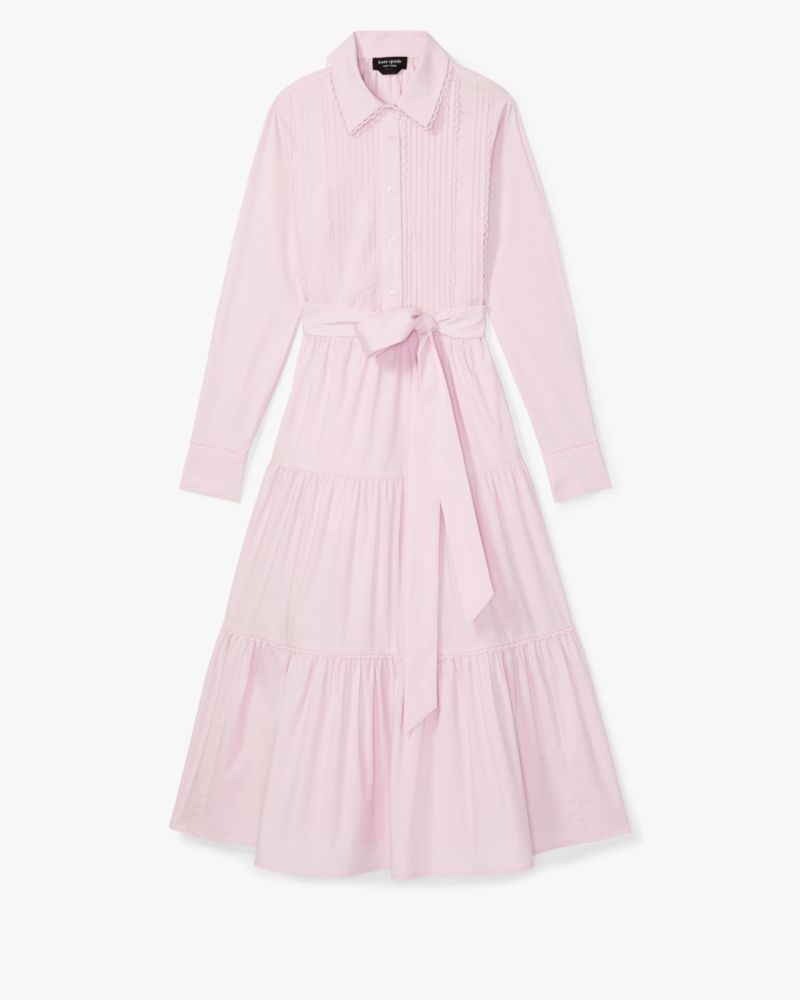 ピンタック ティアード シャツ ドレス | ワンピース | ケイト