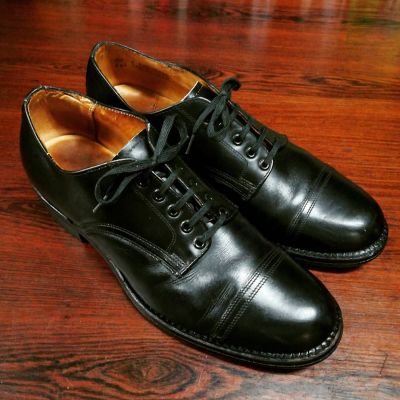 1980s CANADA MILITARY SERVICE SHOES 他
