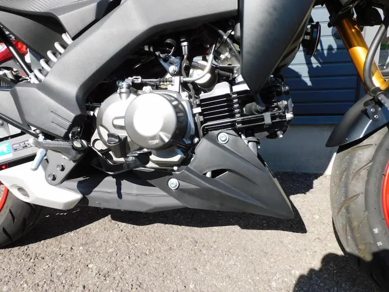 中古車情報 カワサキ Z125PRO ブラック トップボックス付