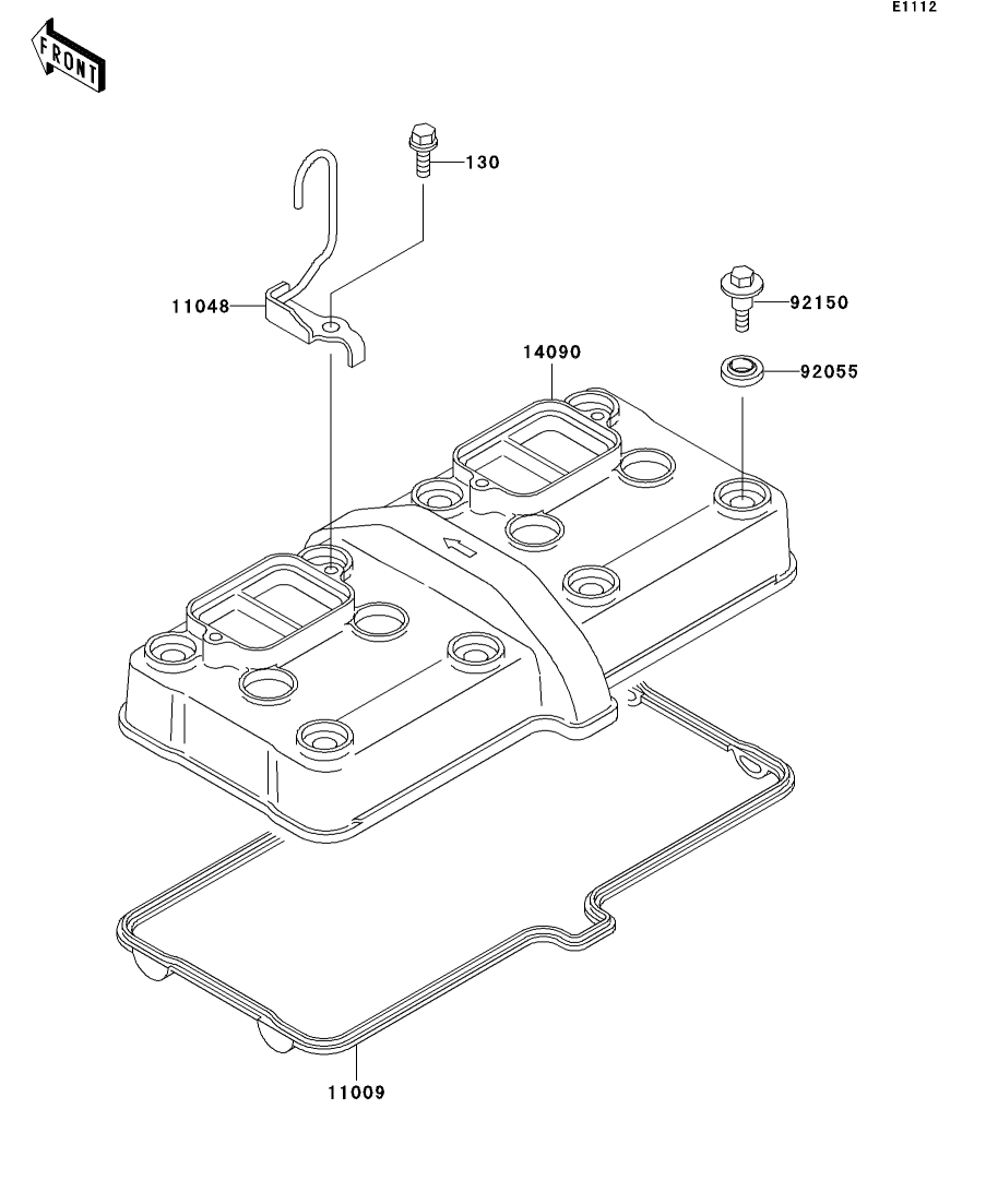 カワサキパーツ/ウエア＆グッズオンラインショップパーツイラスト一覧