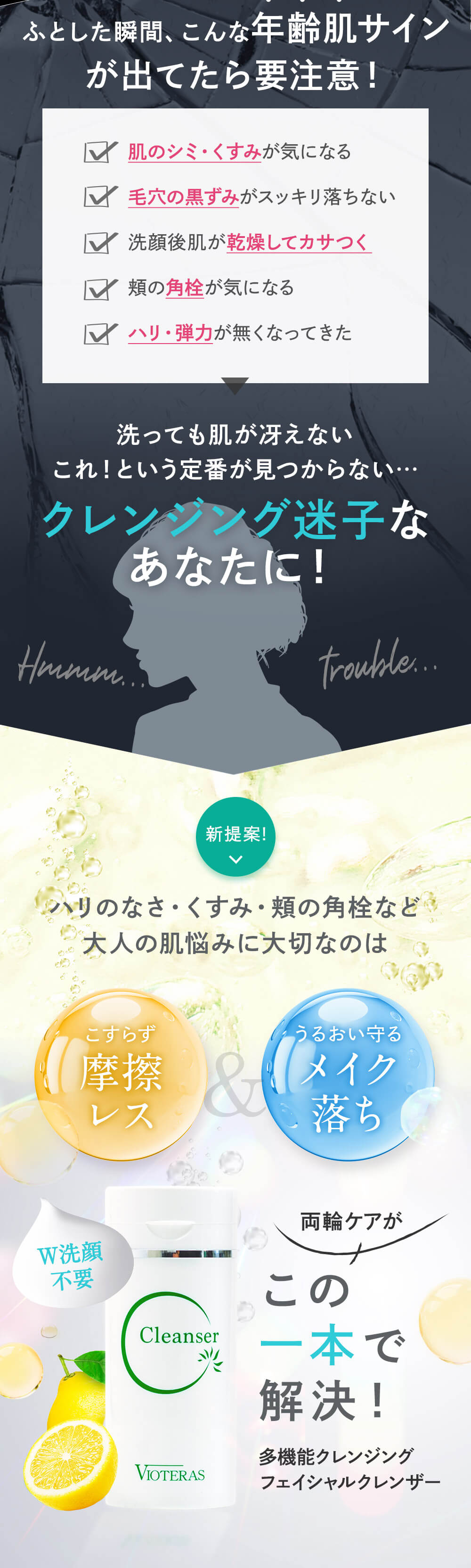 商品詳細 VIOTERS Cフェイシャルクレンザー-[VIOTERAS]