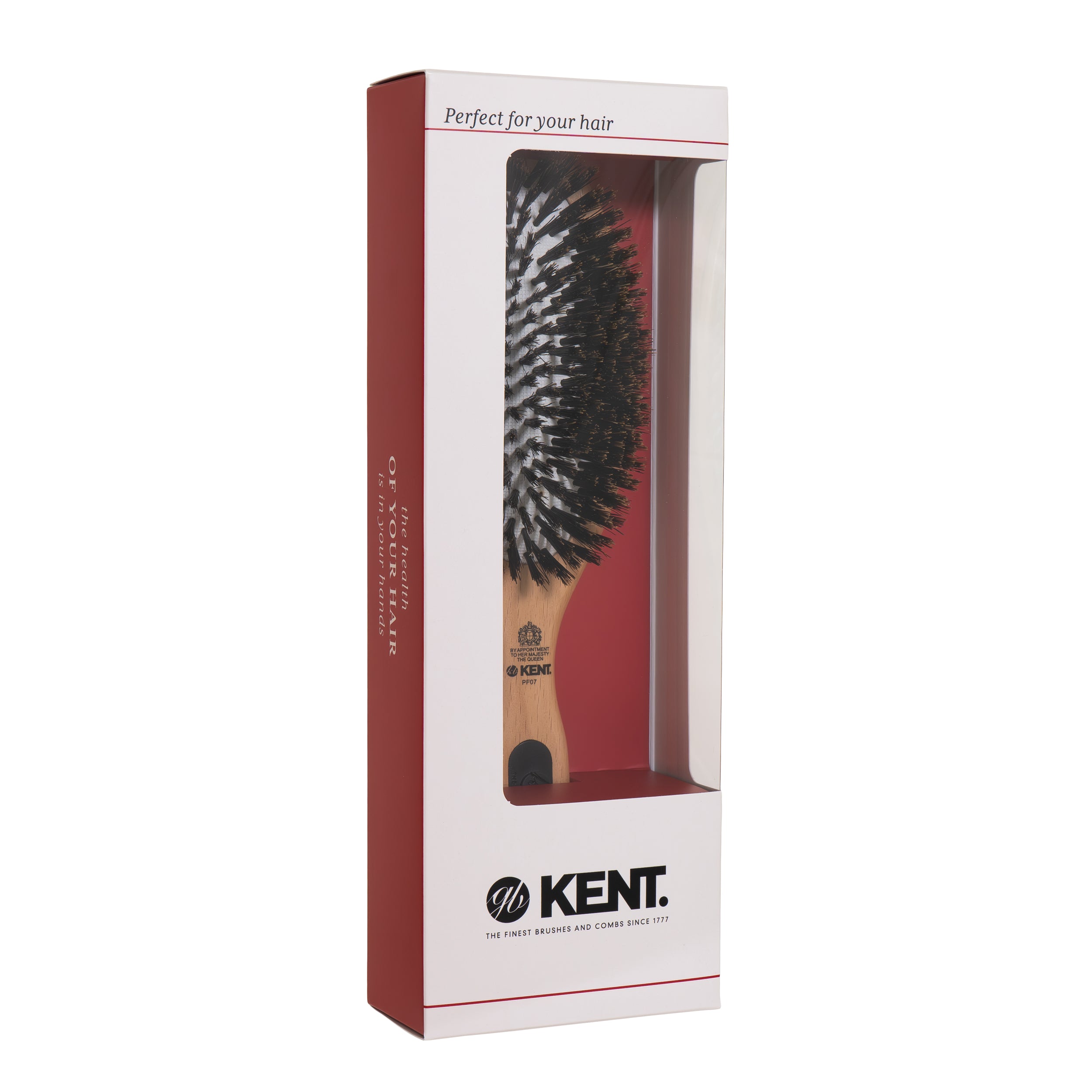 GB KENT ケント 英国王室御用達 豚毛 100%ミディアムブリッスル