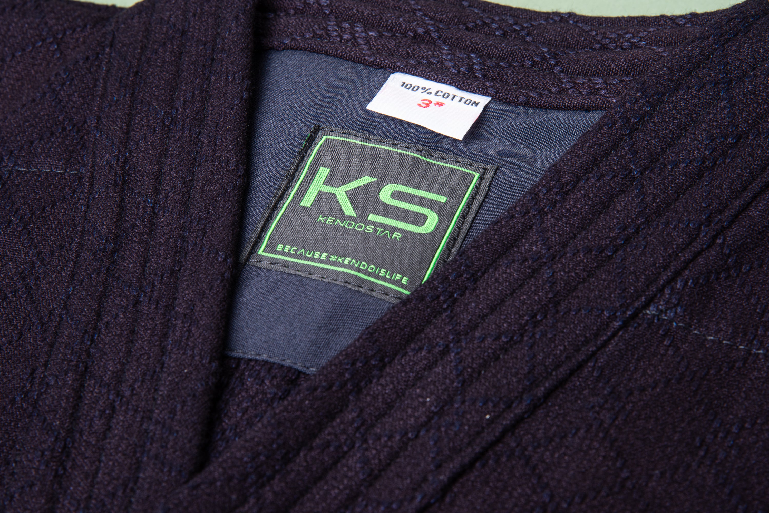 NEW AND IMPROVED - 'KIYOI' - Shoaizome KIRARI-ZASHI Kendogi