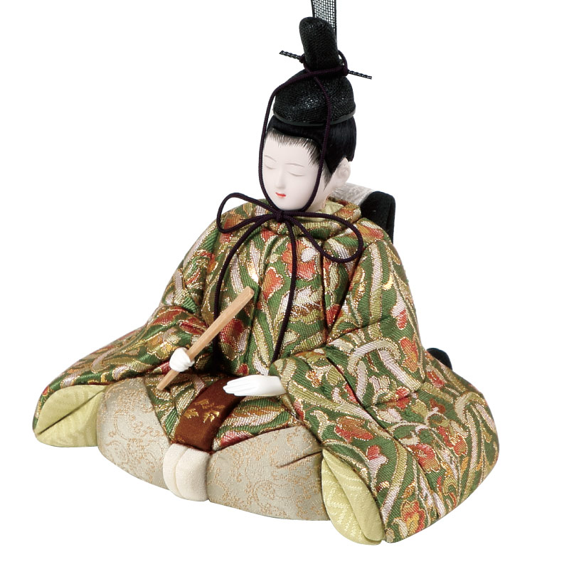 人形の田辺 / 朱雀雛 親王飾り（正絹）