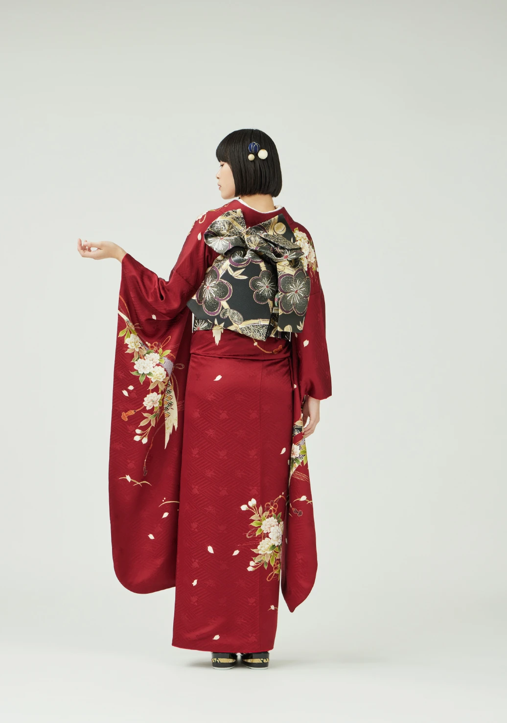 振袖／幸せの空気／茜色 | 振袖レンタル·購入や成人式の着付けは
