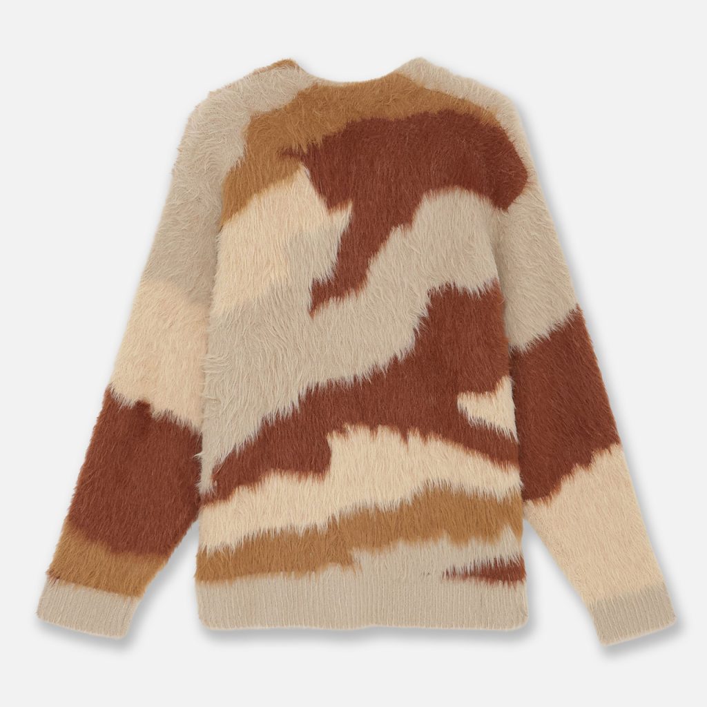 MLVINCE(メルヴィンス)24AW/秋冬 刺し子デニム&シャギーカーディガンが