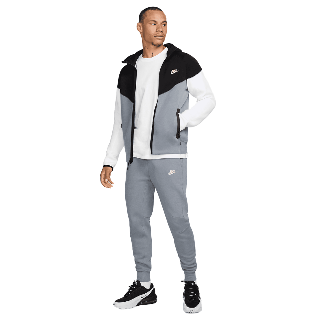 Nike Tech Fleece Windrunner - 'Black/Cool Grey' - Kicks Lounge
