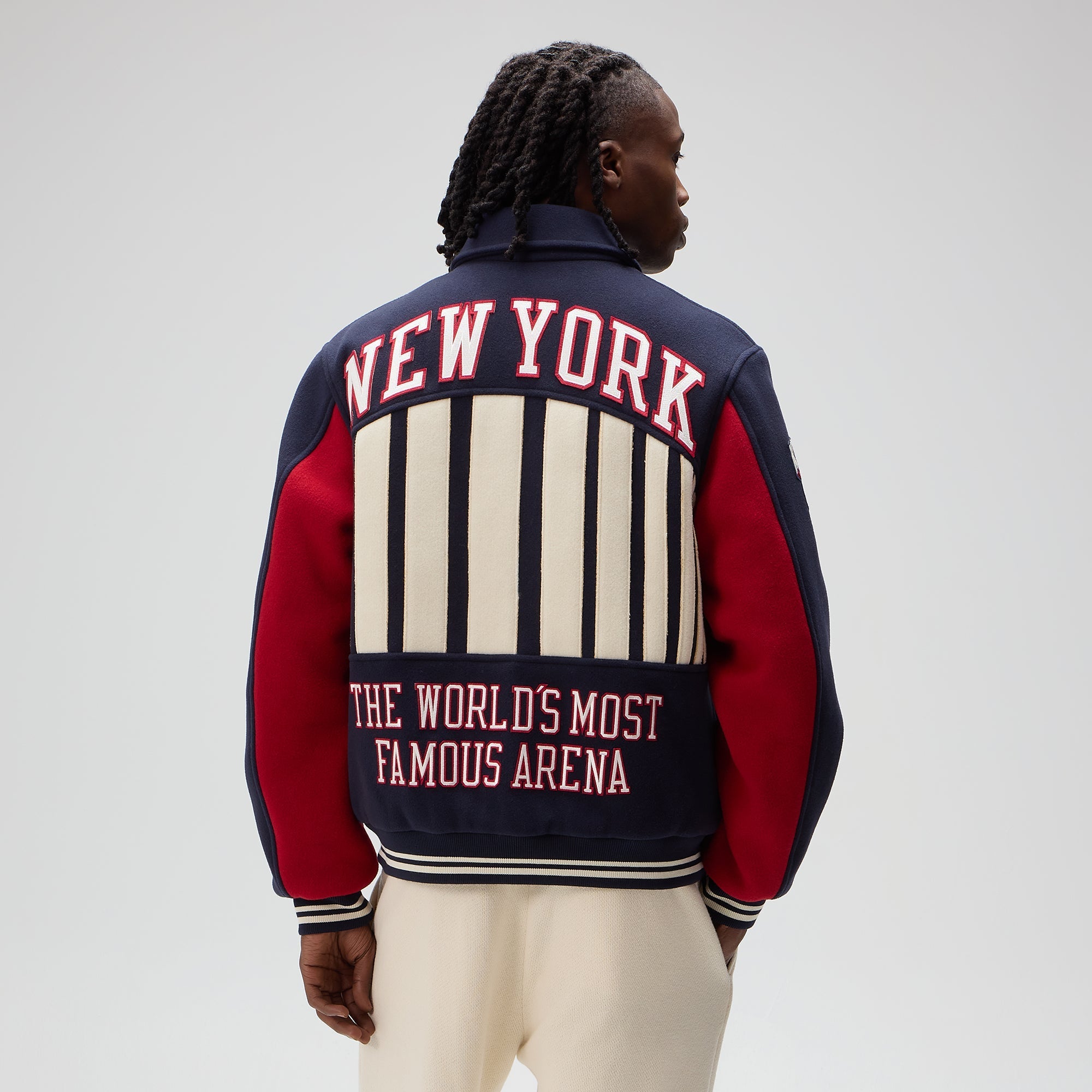 Kith for the New York Knicks Madison Square Garden Wool Varsity Jacket