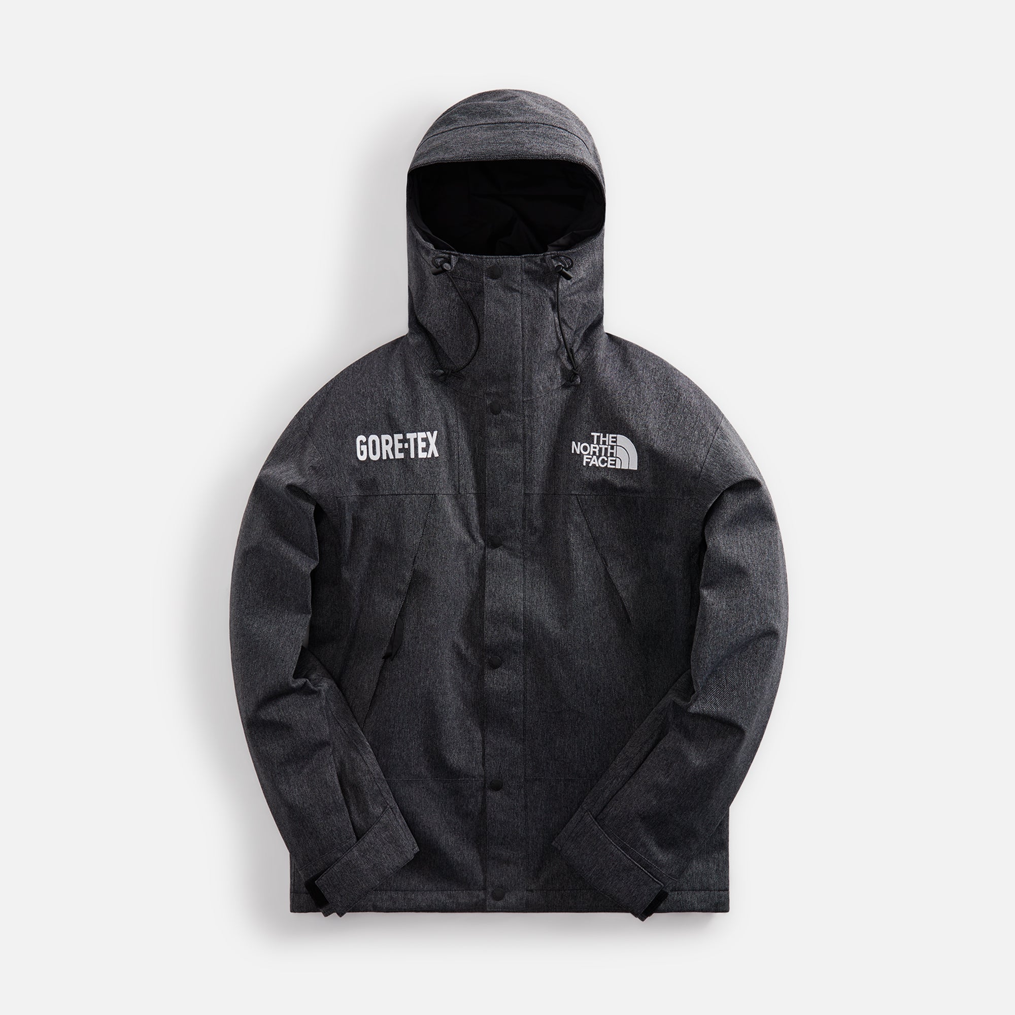 The North Face Mens Gore-Tex Mountain Jacket - TNF Black Denim – Kith