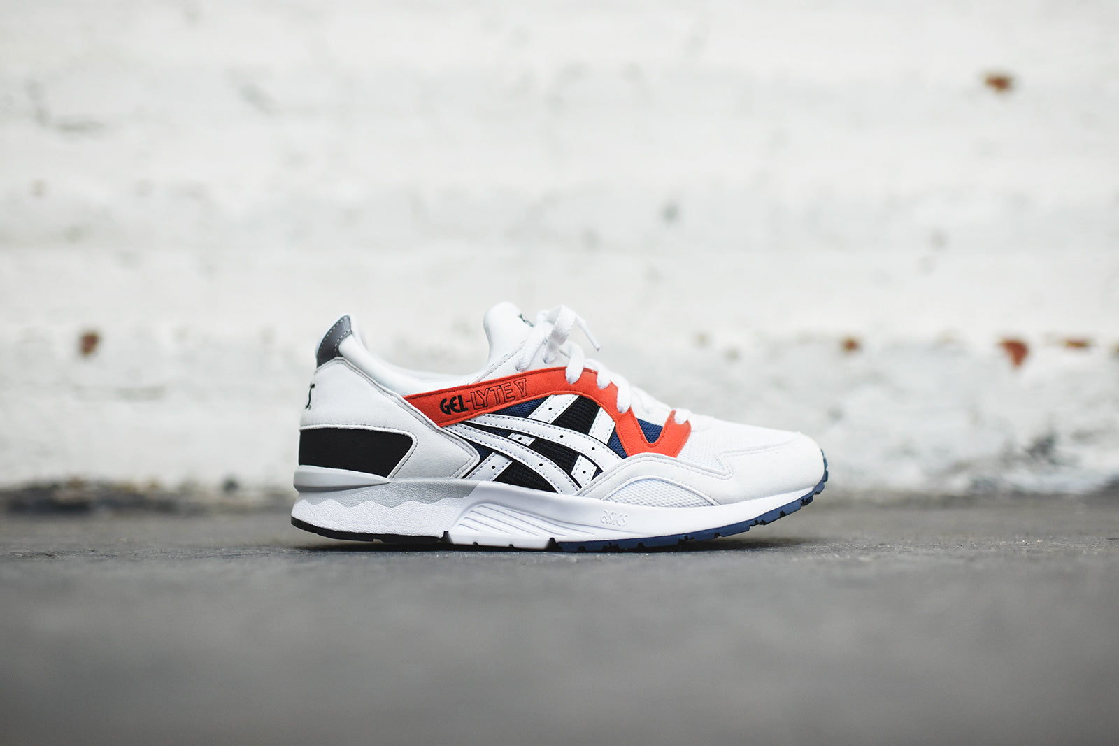 Asics Gel-Lyte V - White / Orange – Kith