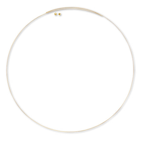 ワイヤーネックレス 細大 ゴールド – 貴和製作所オンラインストア