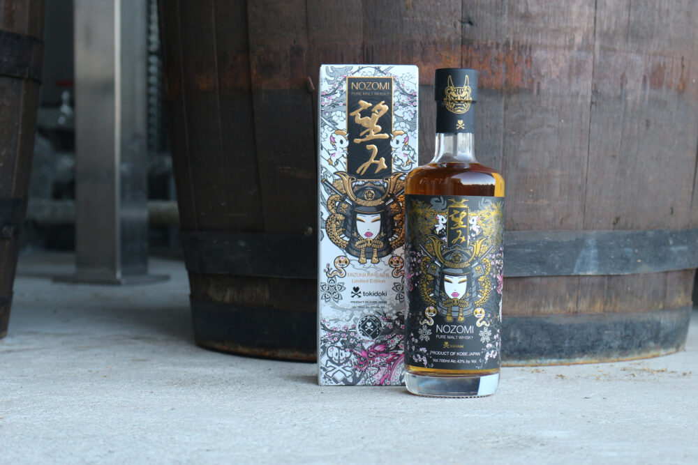 神戸蒸溜所＆ポップアートブランド「tokidoki」の『コラボウイスキー