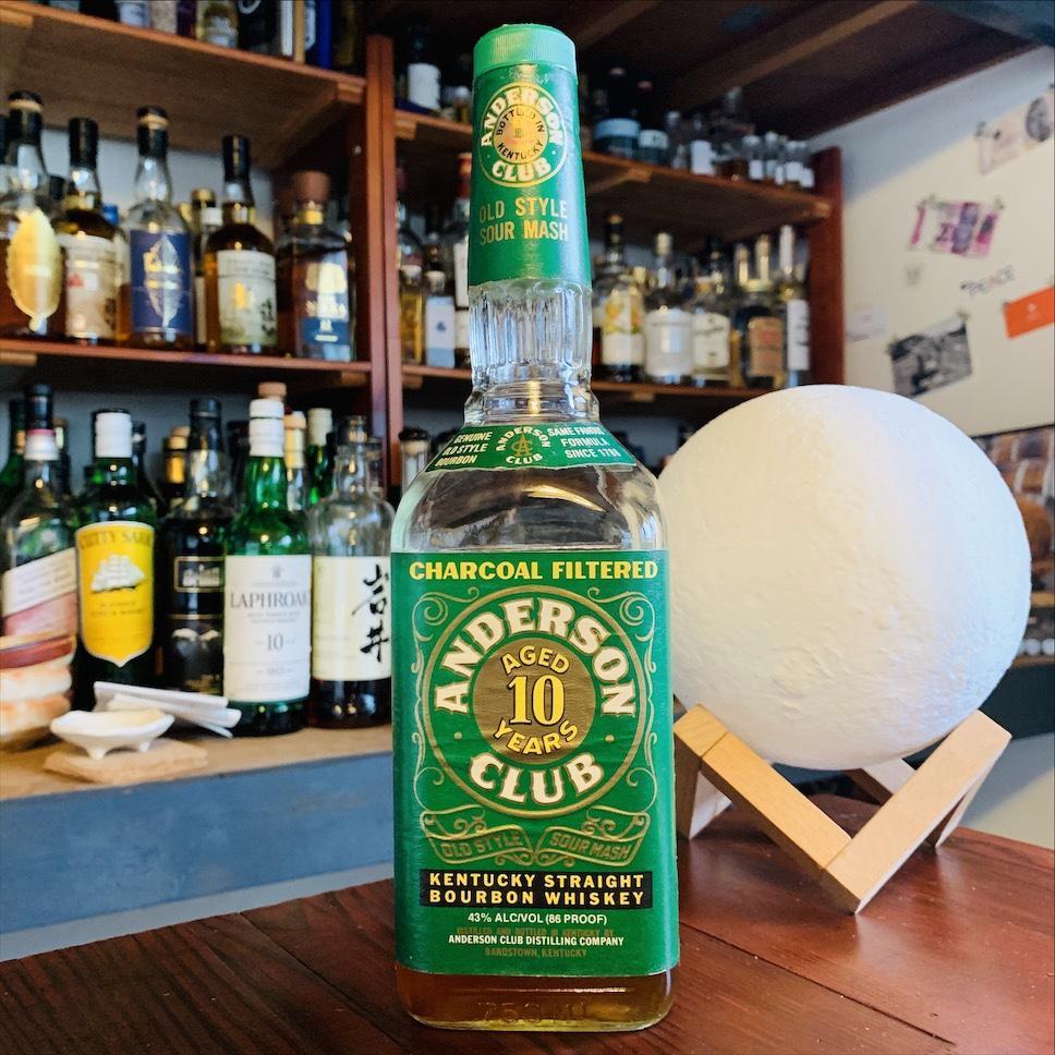 ANDERSON CLUB 10年 ケンタッキー・バーボンウイスキー 750ml ANDERSON