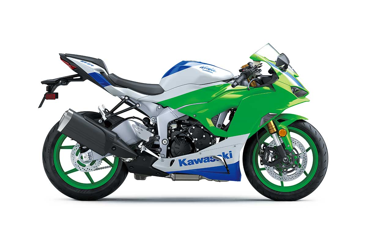 2024年モデルのNinja ZX-4RR/ZX-6R/ZX-10R/ZX-14R 40th Anniversary