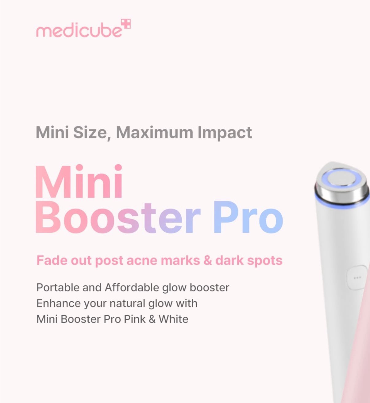 Medicube AGE R Booster PRO Mini (White) - Korean Home