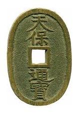 新寛永通寶分類譜【天保銭 萩・水戸】