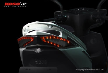 KOSO インフィニティLEDテール【オレンジ/レッド/スモーク】シグナスX3