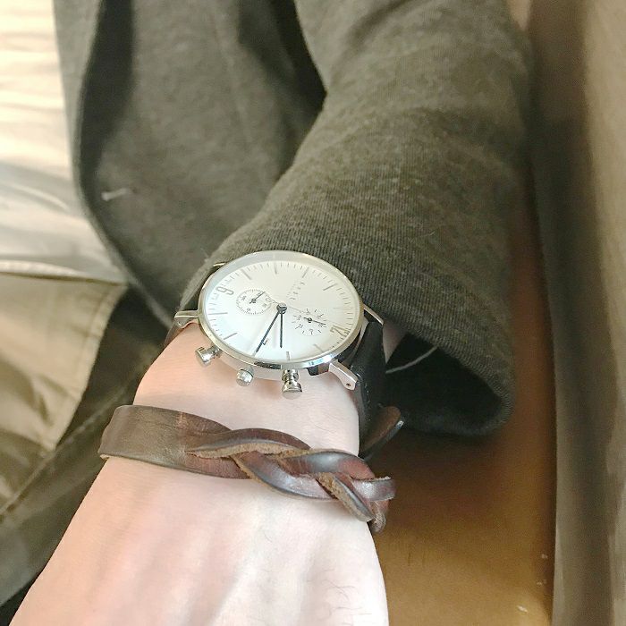 Knot CC-39SVWH1 腕時計 メンズ レディース クォーツ ホワイト 日本製