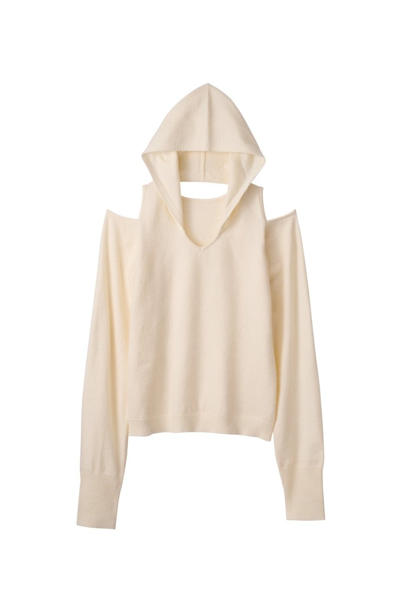 slim hooded knit/3color | KNUTH MARF