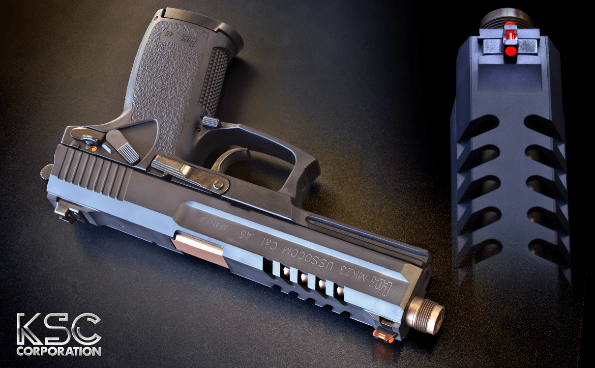 軍用ピストルの巨星「Mk23」を現代テイストでカスタマイズ！ | 電動
